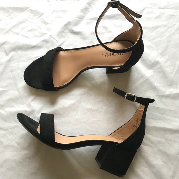 target low block heel